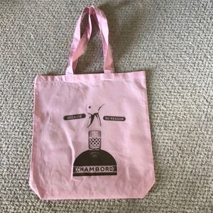 Chambord Tote Bag 14 1/2” x 16”